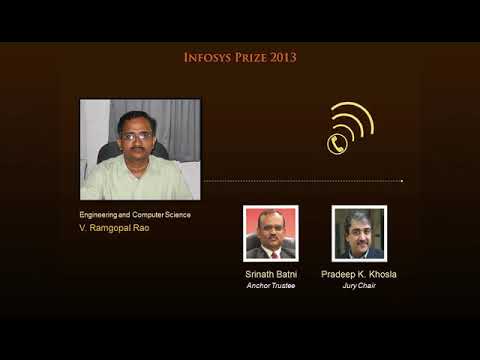  Infosys Prize 2013 – Engineering and Computer Science 