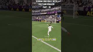 Ronaldo 1000 Goals Challenge | Goal #___ ⚽🔥 Part 38 #Shorts