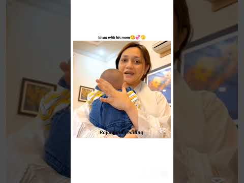 kivan with his mom 😘💞🫣#rajabfamily #editing