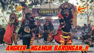 ANGKER❗️Ngamuk Barongan Samboyo Putro Tanjunganom Nganjuk