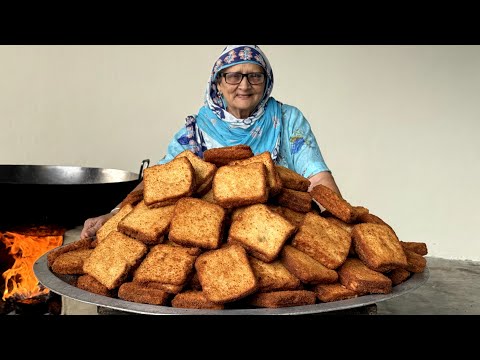 KOREAN TOAST Preapred By Granny | Bread croquette | 빵 크로켓 | ASMR | Korean Street Food