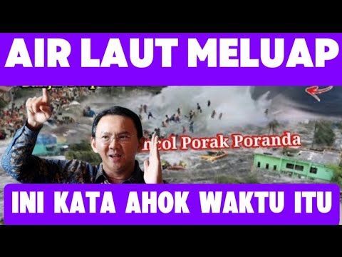 JAKARTA BANJIR BESAR, INI KATA AHOK WAKTU ITU