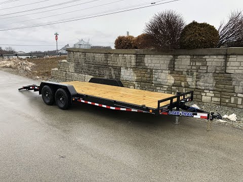 Load Trail 7x20' Car Hauler Trailer 9990# GVW CH8320052