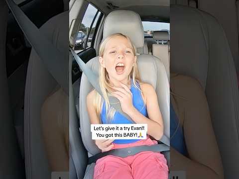 Child Prodigy learns to SING HIGH NOTE w/Vocal Coach!! #vocalcoach #evanriley #viral #highnote