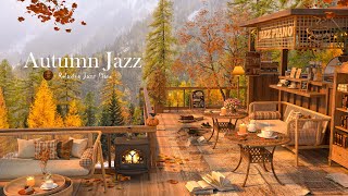 Cozy Evening Coffeee Shop Ambience | 4K Relaxing Jazz Background Music for Relaxation & Study
