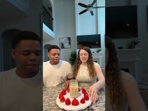 Strawberry roulette challenge #shorts ￼
