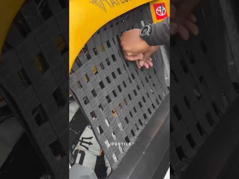 Why racing cars have Net Window?