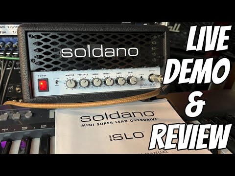 LIVE Demo & FULL Overview of the SOLDANO MINI 30 Guitar Amp - Spoiler Alert ... It's AWESOME!!!