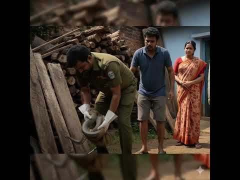 Venomous Snake Rescue Challenge! விஷப் பாம்பு பிடிக்கும் ஆபத்து!🐍 கடிக்கும் முன் பாமினை மீட்ட சாகசம்