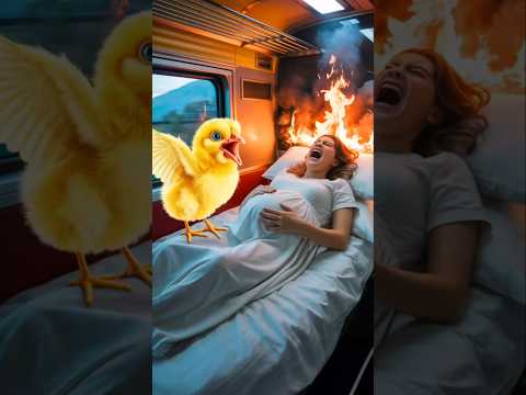Chick Saves Pregnant Woman in Train Fire! 🐥🔥
