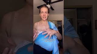 Chimparoo ring sling nursing assist