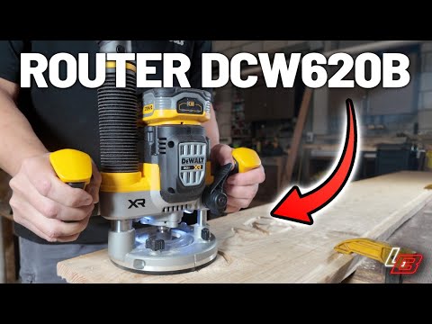 🔥 El router más moderno del mercado: ¡inalámbrico, compacto y con sistema antirotación! #dewalt