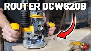 🔥 El router más moderno del mercado: ¡inalámbrico, compacto y con sistema antirotación! #dewalt
