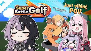 Running People Over with Golf Carts 【Super Battle Golf】