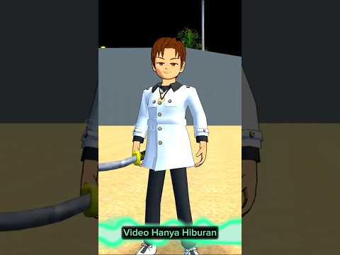 Yuta Selamatkan Pal Polisi From Zombie Bhoot Mon$ter Mio❓Sakura School Simulator Ding Dong #shorts