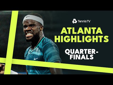 Tiafoe Headlines; Thompson vs Davidovich Fokina Marathon | Atlanta 2024 Quarter-Final Highlights