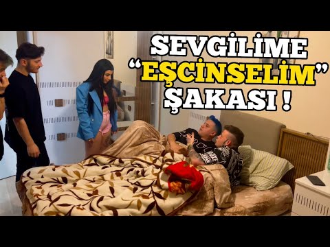 SEVGİLİME "EŞCİNSELİM ŞAKASI" ! ( Büyük Kışkırtma)