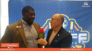 AP aS wE C it Guests: Roman Oben SEC, Amy Yakola ACC, Matthew Sign NFF,  SEC 🏈 Media Days 7.22.26