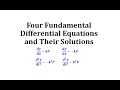 Differential Equations and Their Solutions