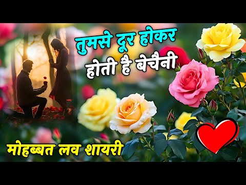 तेरी ये जुदाई सही नहीं जाती | Love Shayari | Shayari | Romantic Shayari | Hindi Shayari
