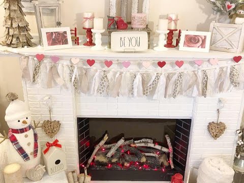 Valentines Home Decor Tour | 2019
