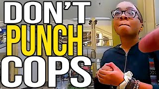 She Punches A Cop When Boyfriend Wont Spend Money On Her