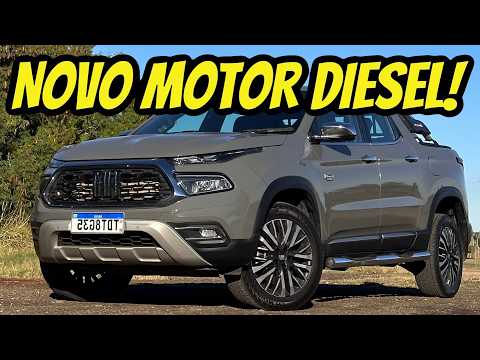 NOVA Fiat Toro 2025 - mais ECONÔMICA mais POTENTE e mais BARATA!