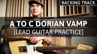 Dorian Jam Track - Vamp Am to Cm (8 bars each) Justin Guitar Backing Track