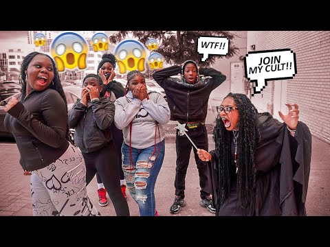 ASKING PEOPLE TO JOIN MY CULT  ︳PUBLIC SCARE PRANK