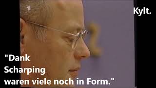 Als Friedrich Merz noch lustig war. Über Scharping.