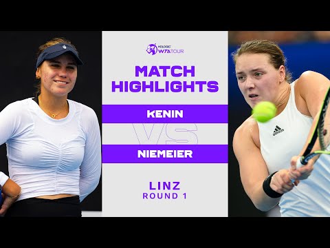 Sofia Kenin vs. Jule Niemeier | 2023 Linz First Round | WTA Match Highlights