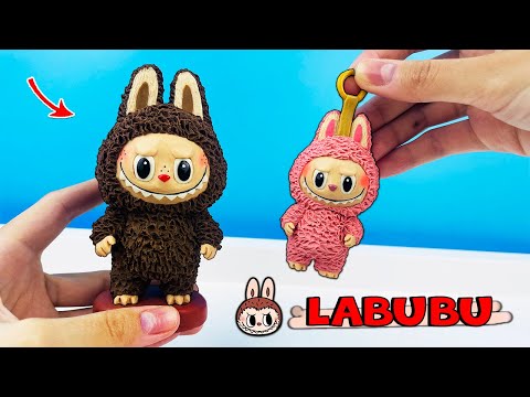 Making LABUBU with Clay