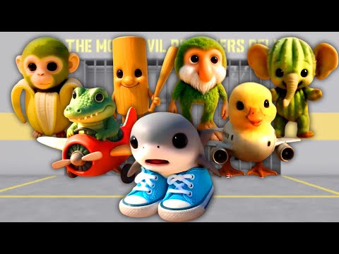 ALL BABY ITALIAN BRAINROT ANIMALS - LOS TRALALERITOS DICEN TRALALA in BARRY'S PRISON RUN! New Obby!