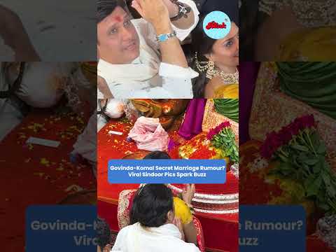 Did Komal Rani Swarnkar Wear Sindoor With Govinda? Truth Behind Viral Lalbaugcha Raja Video