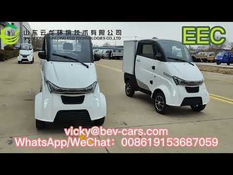 electric pickup truck electric cargo van eec coc from Yunlong Motors