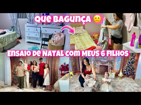 ACUMULOU TUDO - FAXINA NOTURNA - BASTIDORES DO NOSSO ENSAIO DE NATAL