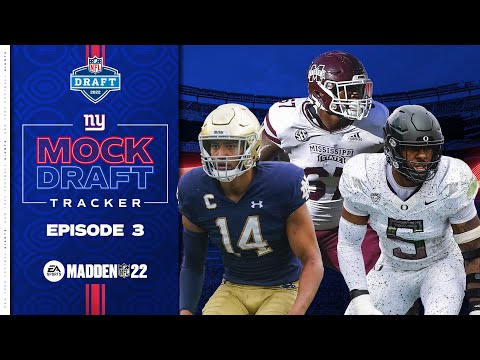 Giants Mock Draft Tracker: Pre-Combine Predictions (Ep. 3) video clip