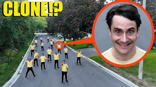 If you see all of your CLONES watching you like this... Lock your doors and RUN. (You are in Danger)