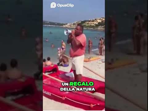 📌 Quando il bagnino dà lezioni di vita 👏🏻👏🏻 Sardegna #sardegna