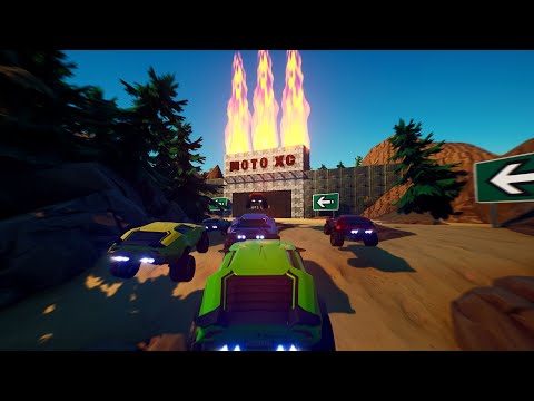 Códigos alucinantes de mapas de carreras en Fortnite