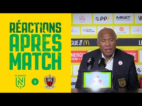 FC Nantes - OGC Nice : la réaction d'Antoine Kombouaré