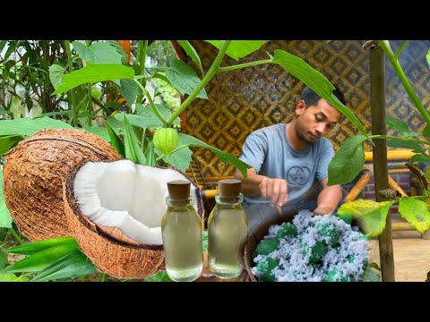 Membuat minyak kelapa murni dan cemilan tradisional | Hidup di Desa