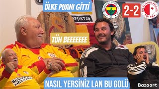 MÜMTAZREİS FENERBAHÇE İÇİN ÜZÜNTÜ ANLARI FENERBAHÇE 2-2 SLAVİA PRAG 