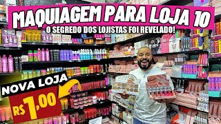 MAQUIAGEM NA 25 de MARÇO POR 1 REAL DESCUBRA O FORNECEDOR MAQUIAGEM +BARATO MAQUIAGEM NO BRÁS SP