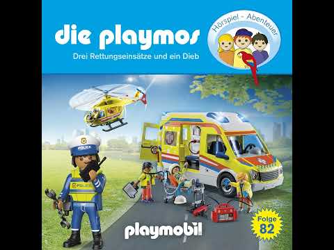 Die Playmos - Folge 82: Drei Rettungseinsätze und ein Dieb (Hörprobe)