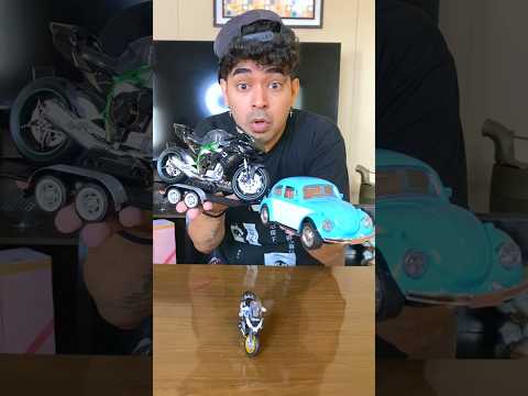 MOTO NA CARRETINHA DO FUSCA