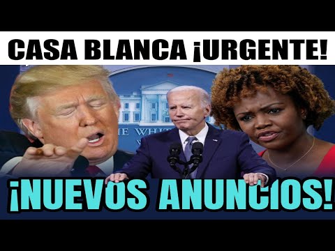 ¡ÚLTIMA HORA de EEUU, La Casa Blanca ¡RESPONDE! sobre TRUMP y BIDEN en IMPORTANTE Rueda de Prensa