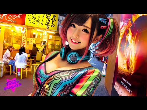 Tokyo Asagaya🐶Going for a drink? 💖4K Non-stop 1 hour