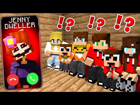 STRASZNA JENNY DWELLER DZWONI DO NAS w Minecraft!