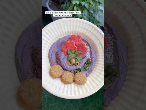 Orange & Purple Hummus Platter 😍 #cookingrecipes #kidsfood #healthyeating #recipe